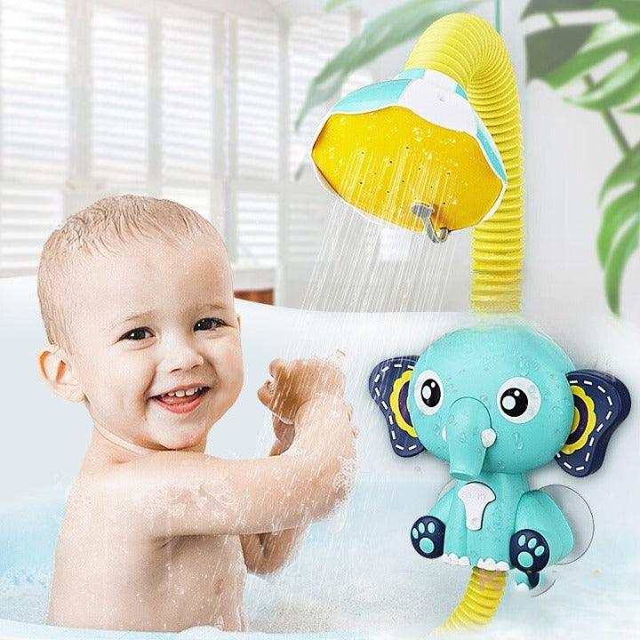 Douchette bébé éléphant : rendez le bain de votre enfant plus